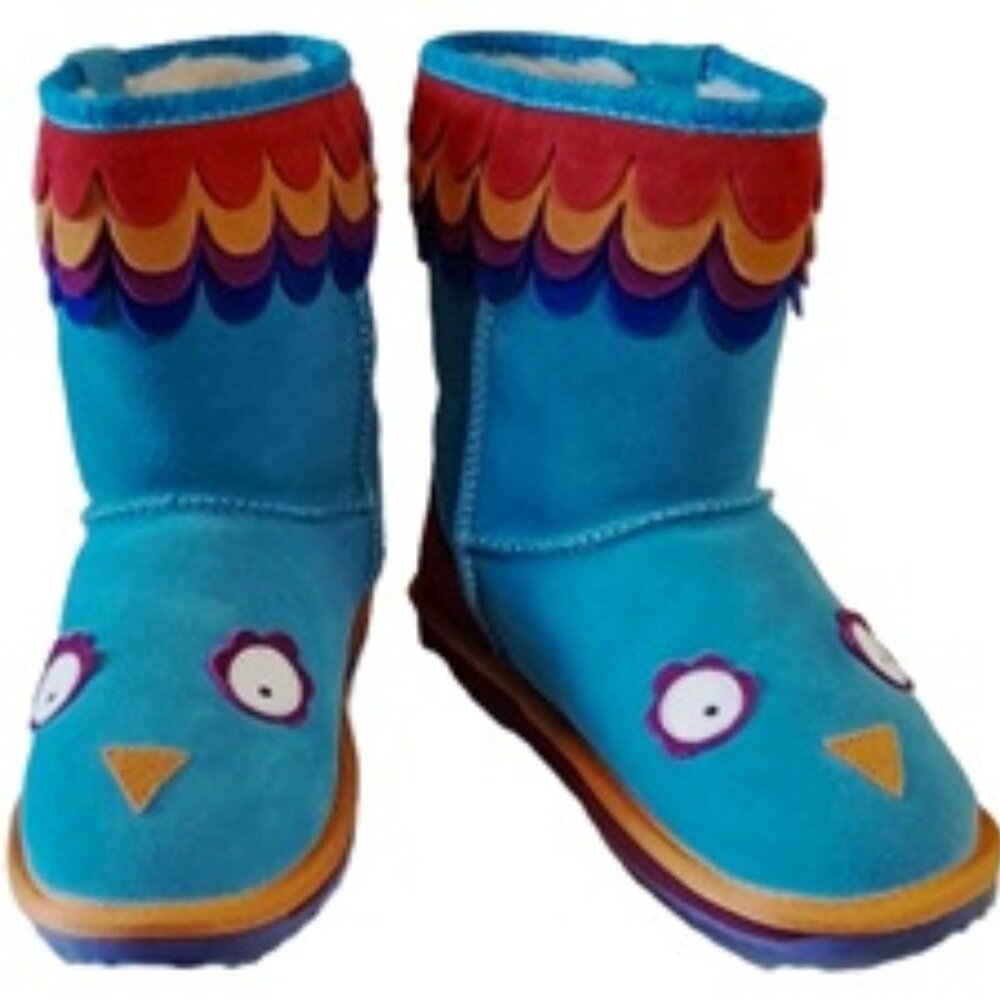 Never Worn Emu Parrot Boots Big Kid 4/Woman 5.5/6
